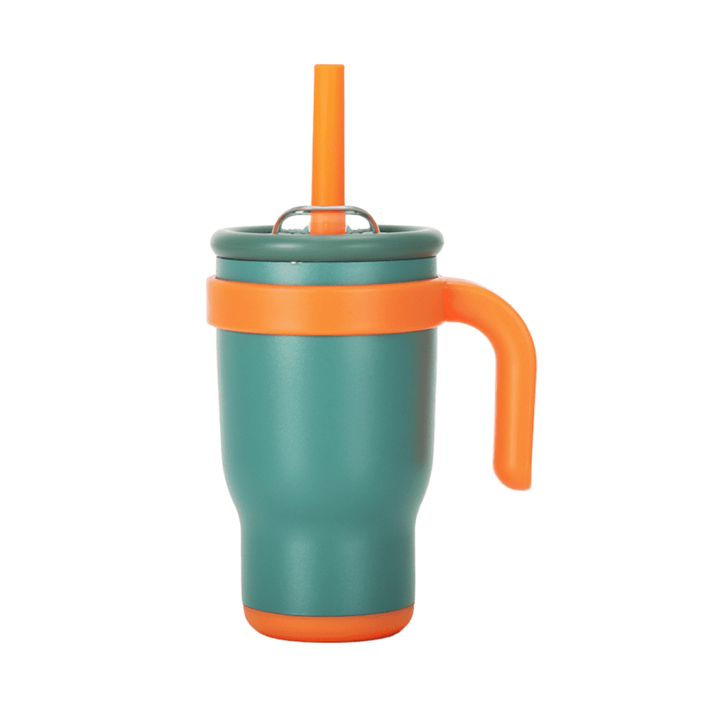 outdoor thermobecher 140oz mit henkel – hellgrün